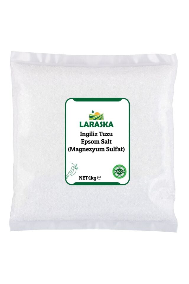 İngiliz Tuzu - Epsom Tuzu - Yenilebilir Magnezyum Sülfat 1kg - Edible Epsom Salt 1kg