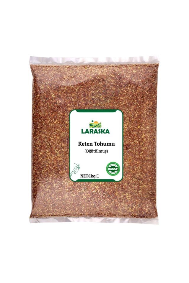 Keten Tohumu Öğütülmüş 1kg- Taze Çekim - Milled Brown Flaxseed 1kg