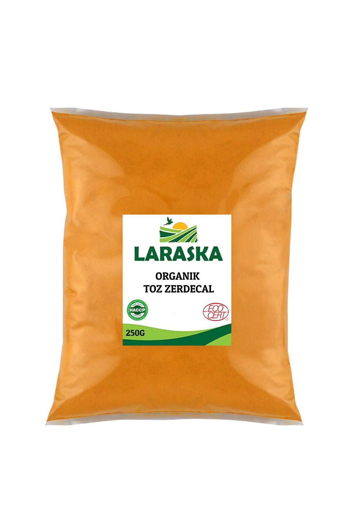 Organik Toz Zerdeçal Organic Turmeric Powder - Turmeric Ground 250g
