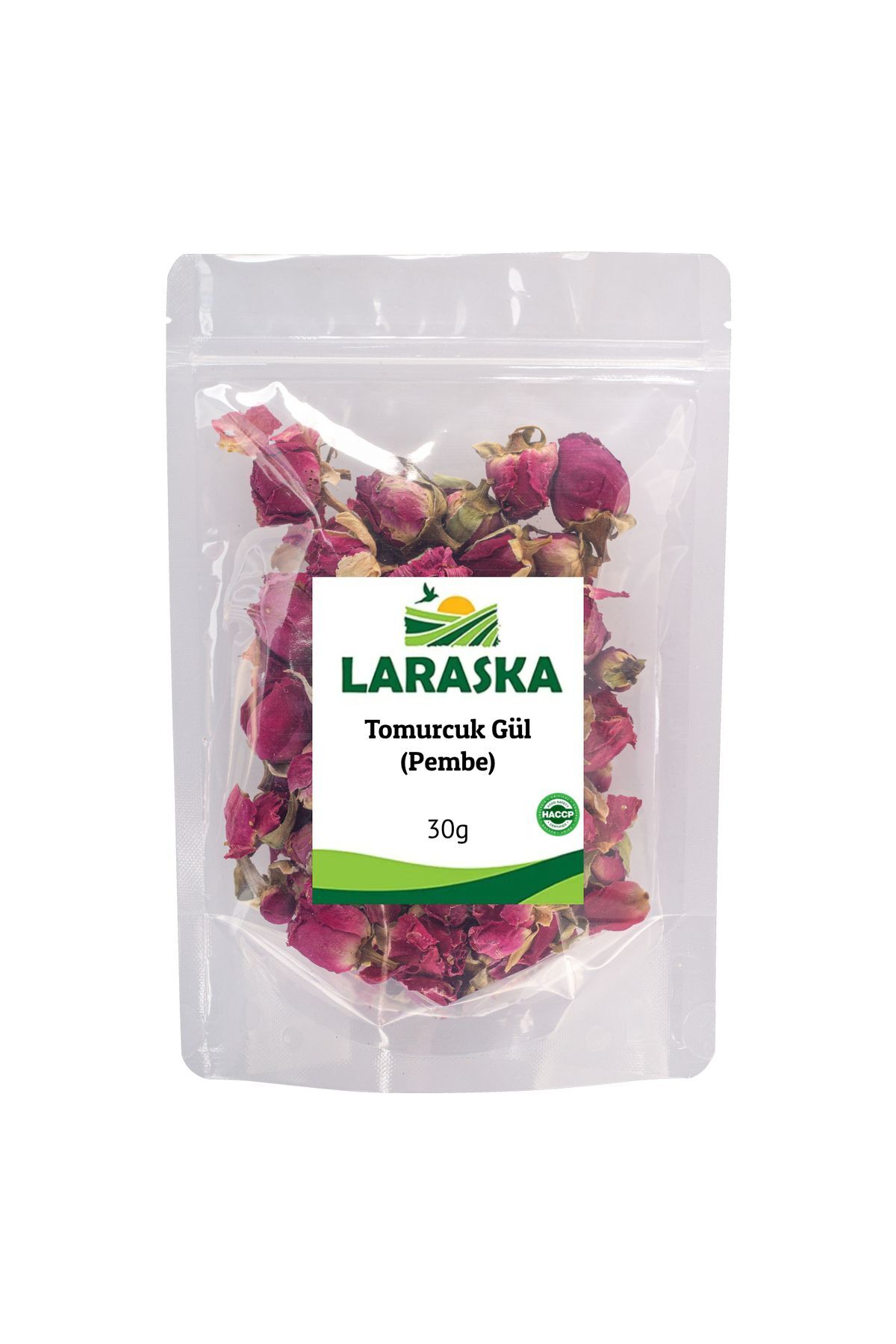 Tomurcuk Gül -Kuru Gül Goncası (Gül Çayı) - Pembe 30g - Dried Pink Rose Buds 30g