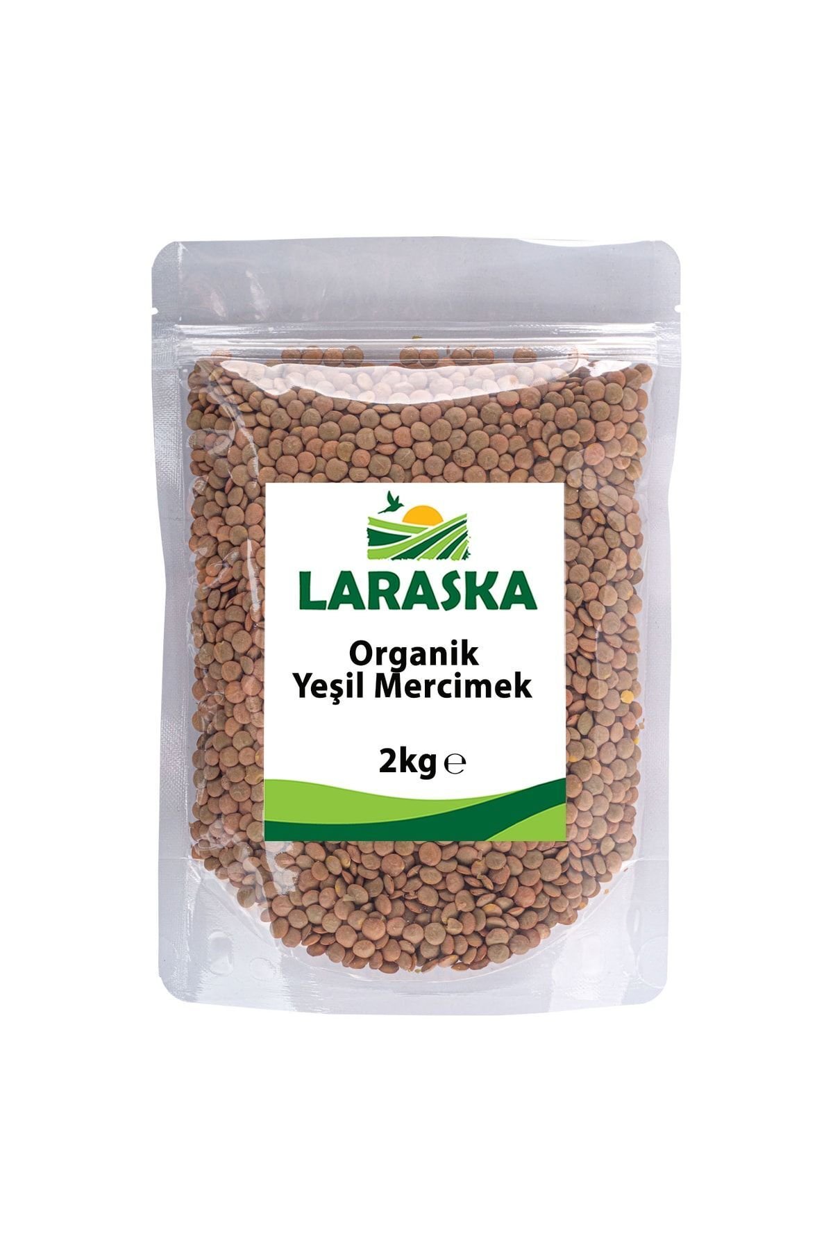 Organik Yeşil Mercimek 2kg