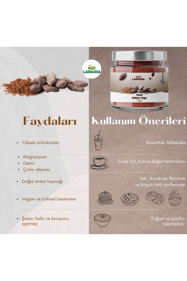 Ham Kakao Tozu - 150g Raw Cacao Powder