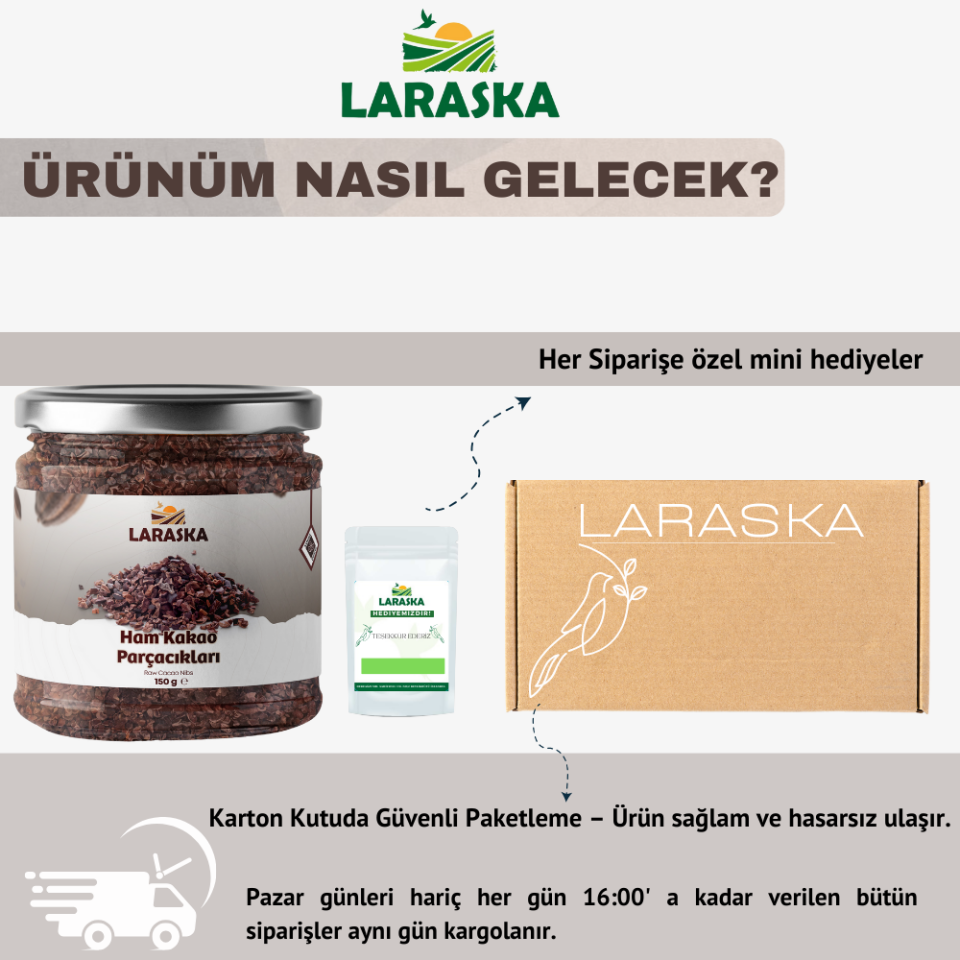 Ham Kakao Parçacıkları 150g - Raw Cacao Nibs Criollo