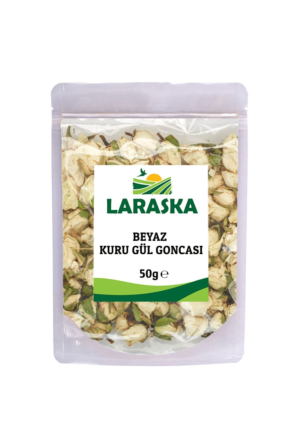 Tomurcuk Gül - Kuru Gül Goncası (gül Çayı) - Beyaz 50g