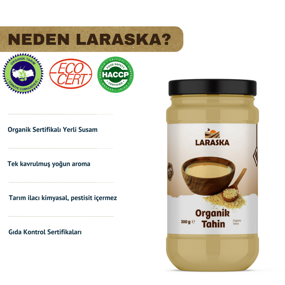 Organik Tahin 300g