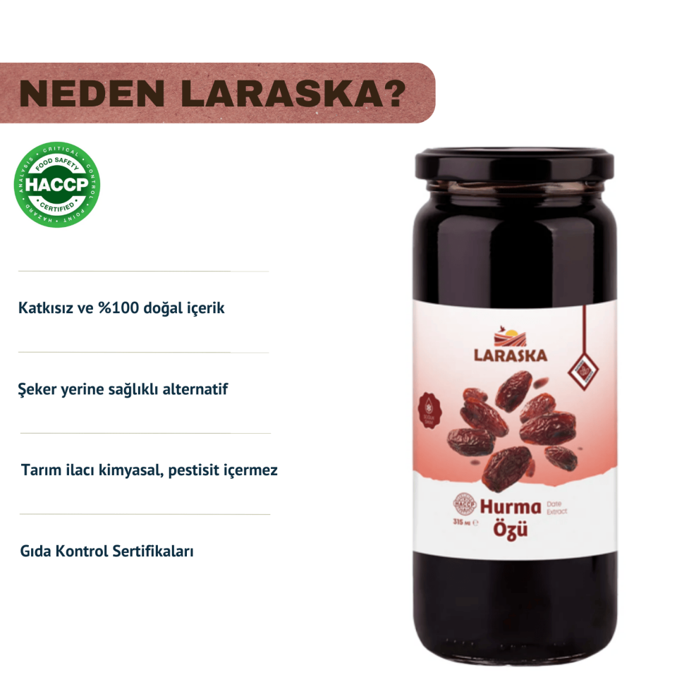 Hurma Özü 315 ml – Katkısız ve İlave Şekersiz %100 Doğal Soğuk Sıkım