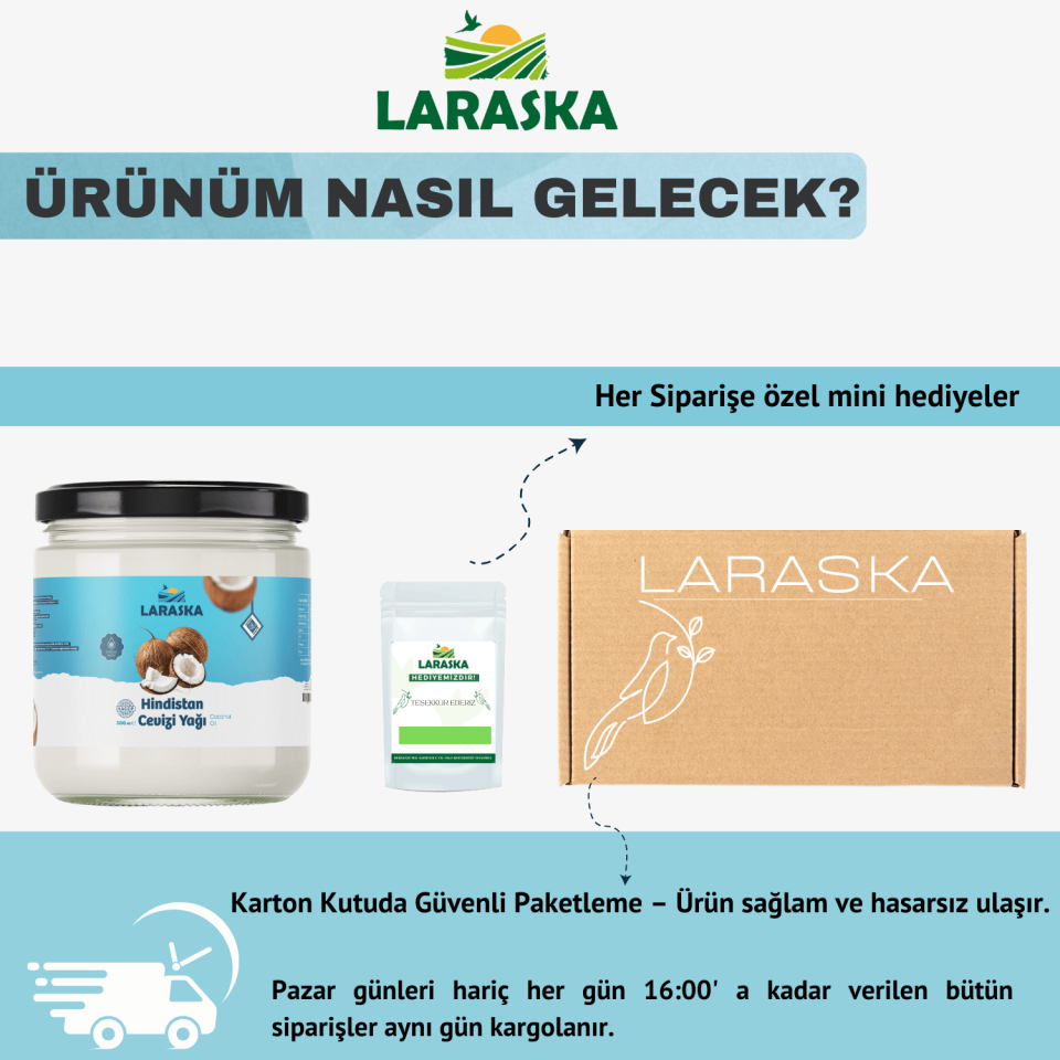 Hindistan Cevizi Yağı 300 ml – %100 Doğal, Yenilebilir / Cilt Bakımı Soğuk Sıkım Coconut Oil