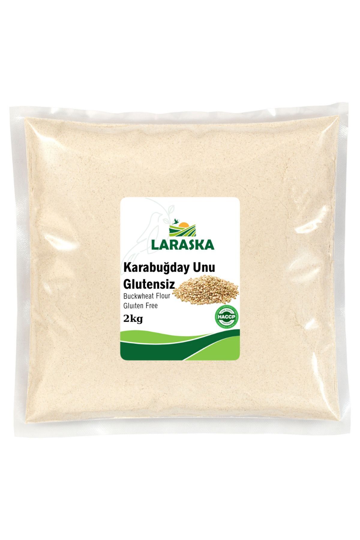 Glutensiz Çiğ Karabuğday Unu 2kg - Raw Buckwheat Flour Greçka