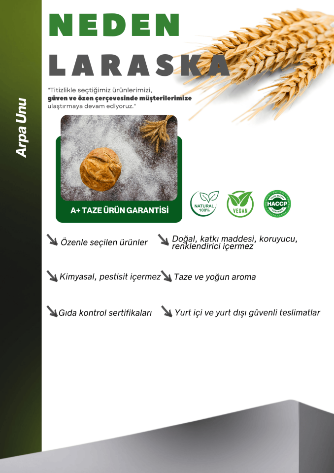 Arpa Unu 1kg Barley Flour