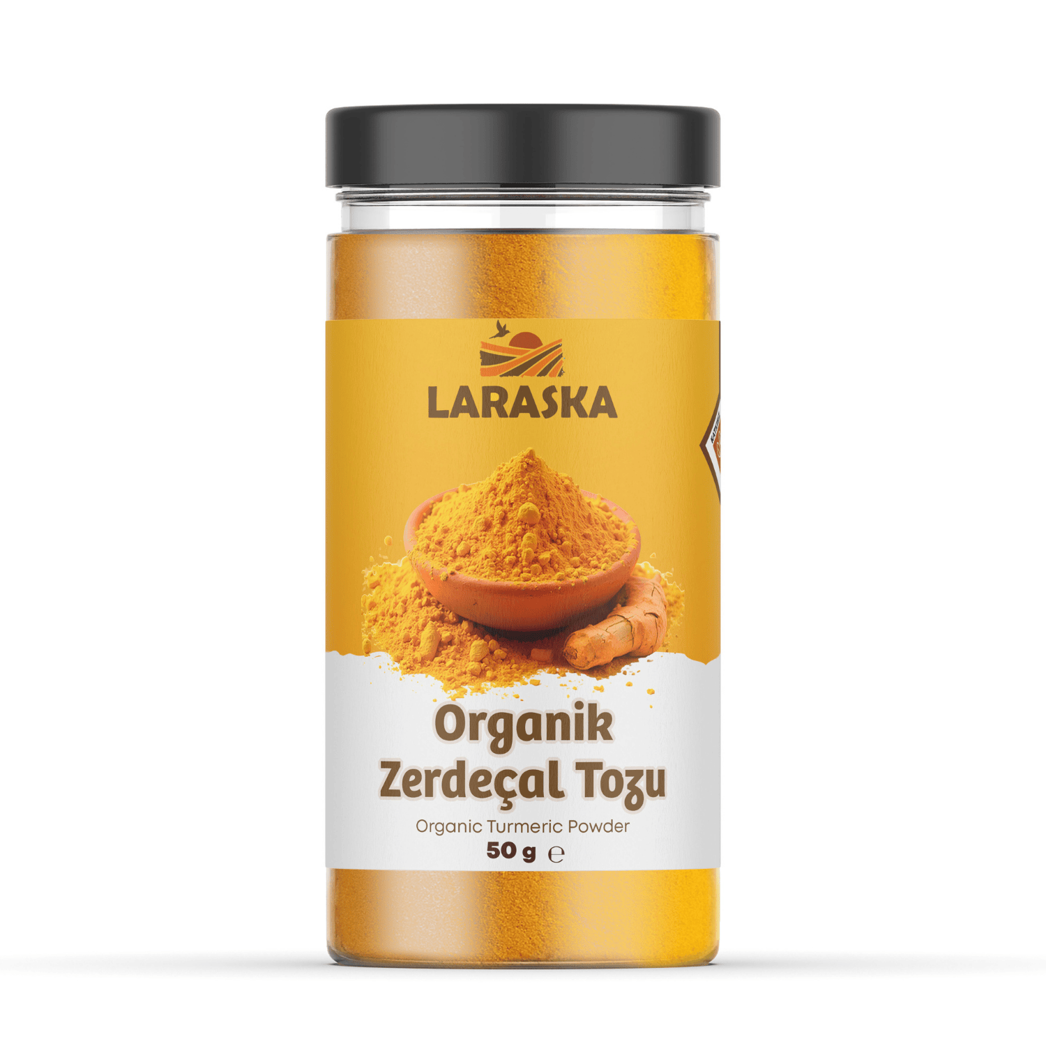 Organik Toz Zerdeçal- Organic Turmeric Powder - Turmeric Ground 50g