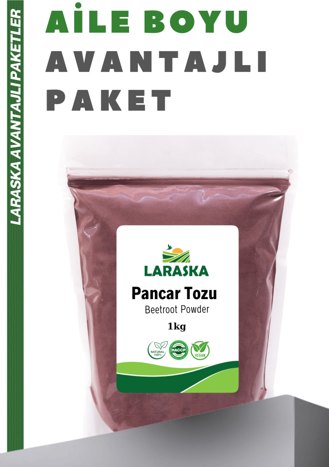 Kırmızı Pancar Tozu 1kg Beetroot Powder Katkısız