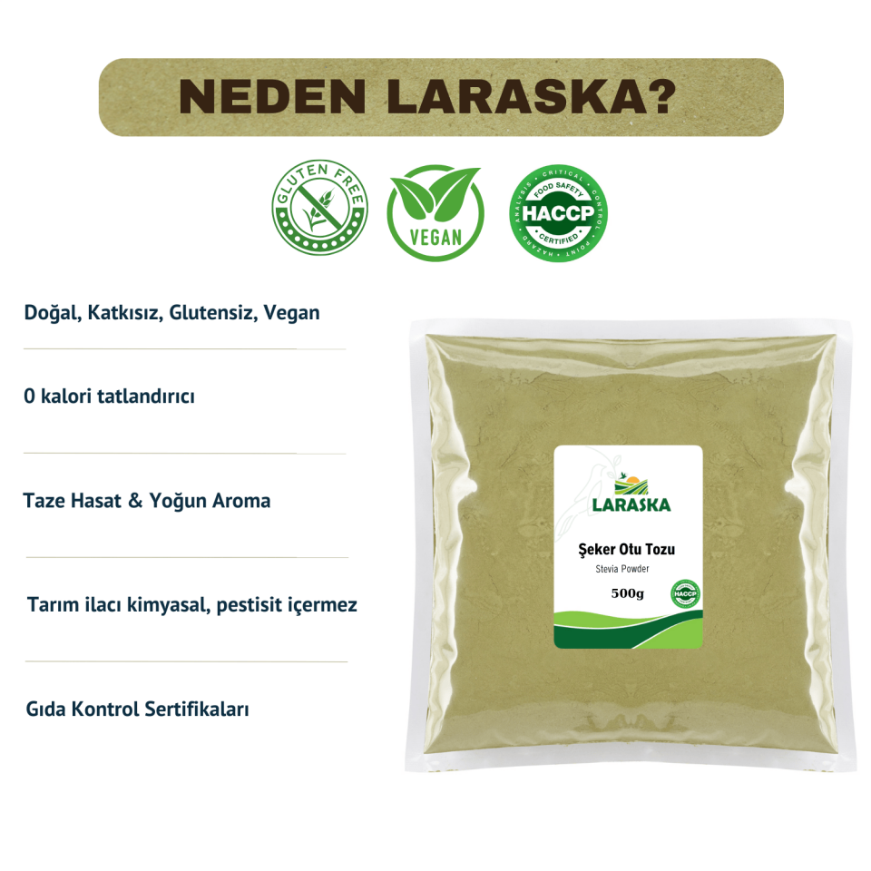 Şeker Otu Tozu (STEVİA) 500g