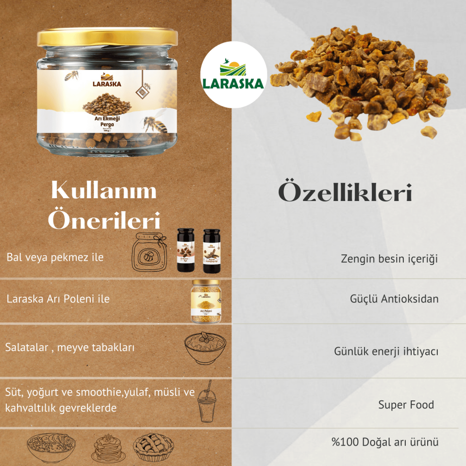 Arı Ekmeği Perga 100g