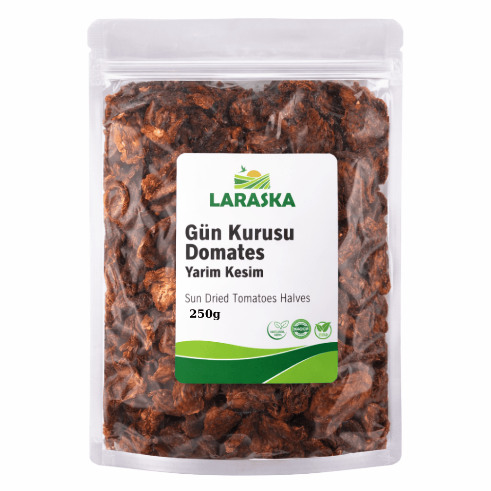 Güneşte Kurutulmuş Domates Yarım Kesim 250g Sun Dried Tomatoes Halves