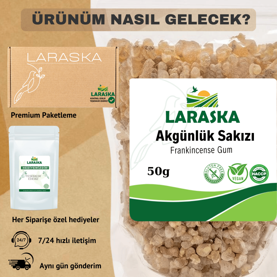 Akgünlük Sakızı 50g Frankincense Gum 50g