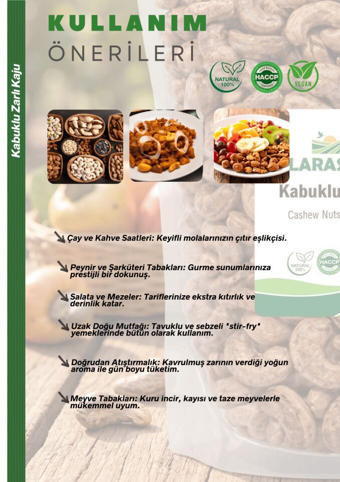 Kabuklu Zarlı Kaju 140g Taze Jumbo Cashew Nuts in Shell Deneme Boy