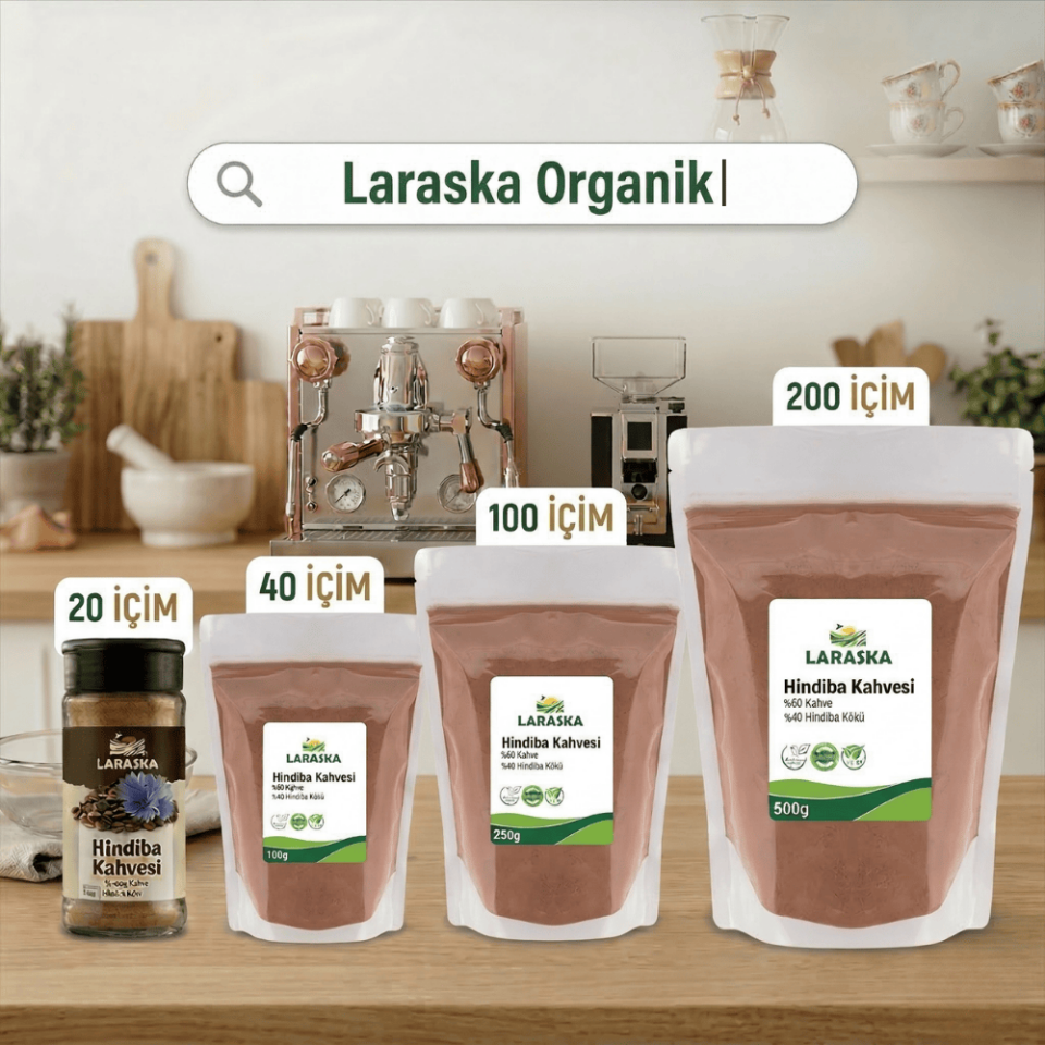 Hindiba Kahvesi 50g Chicory Coffee 20 Kullanım Deneme Boyu