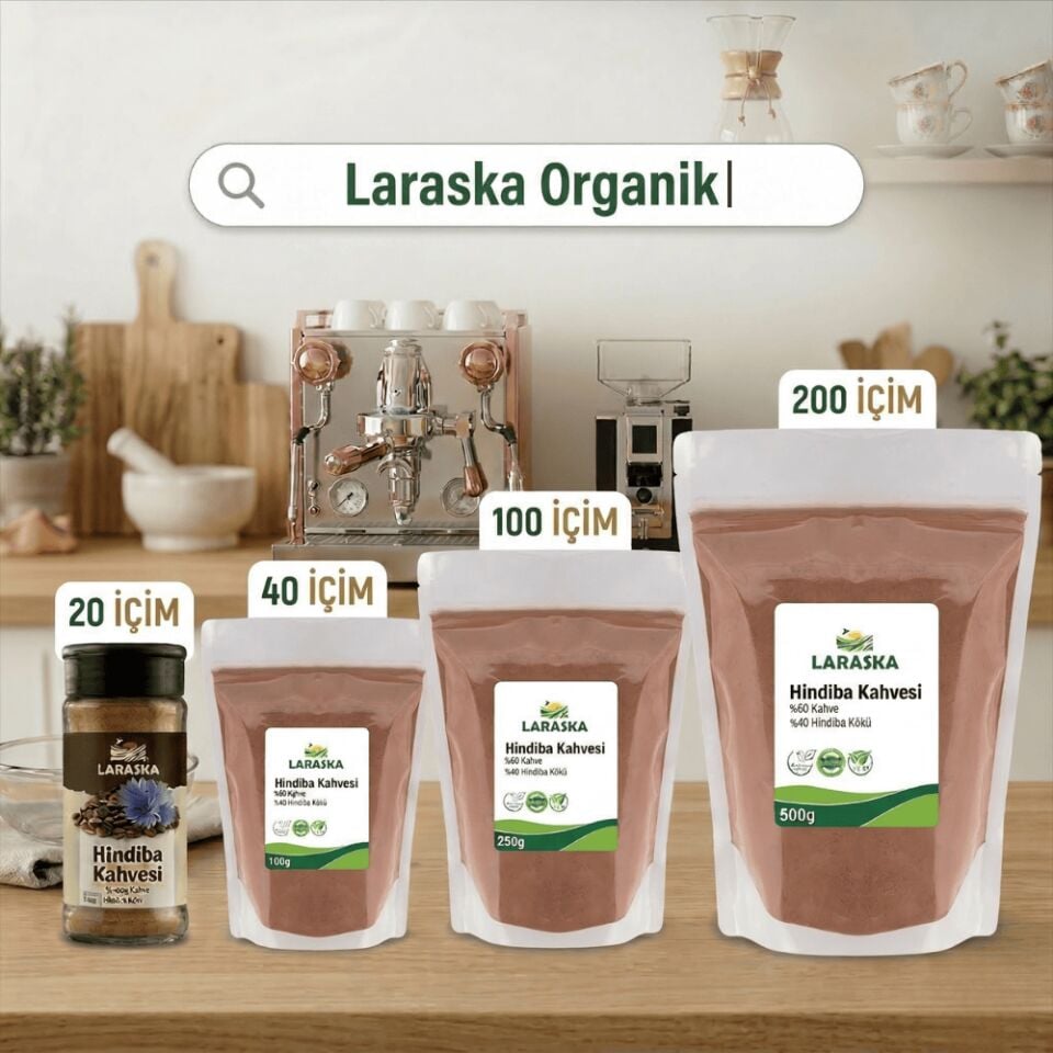Hindiba Kahvesi 100g Chicory Coffee 40 Kullanım