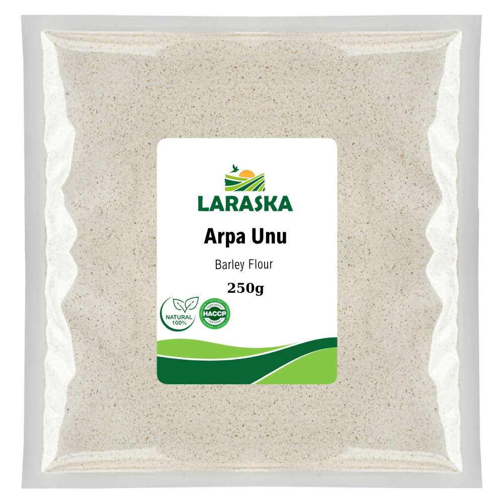 Arpa Unu 250g Taş Değirmen Barley Flour Düşük Glisemik İndeksli Yüksek Lifli Doypack Kilitli Paket