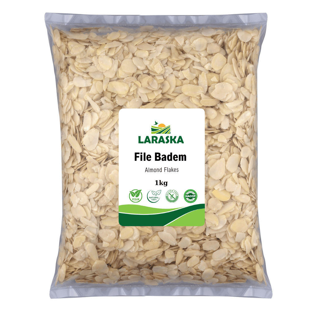 File Badem 1kg Almond Flakes Taze Yeni Mahsül