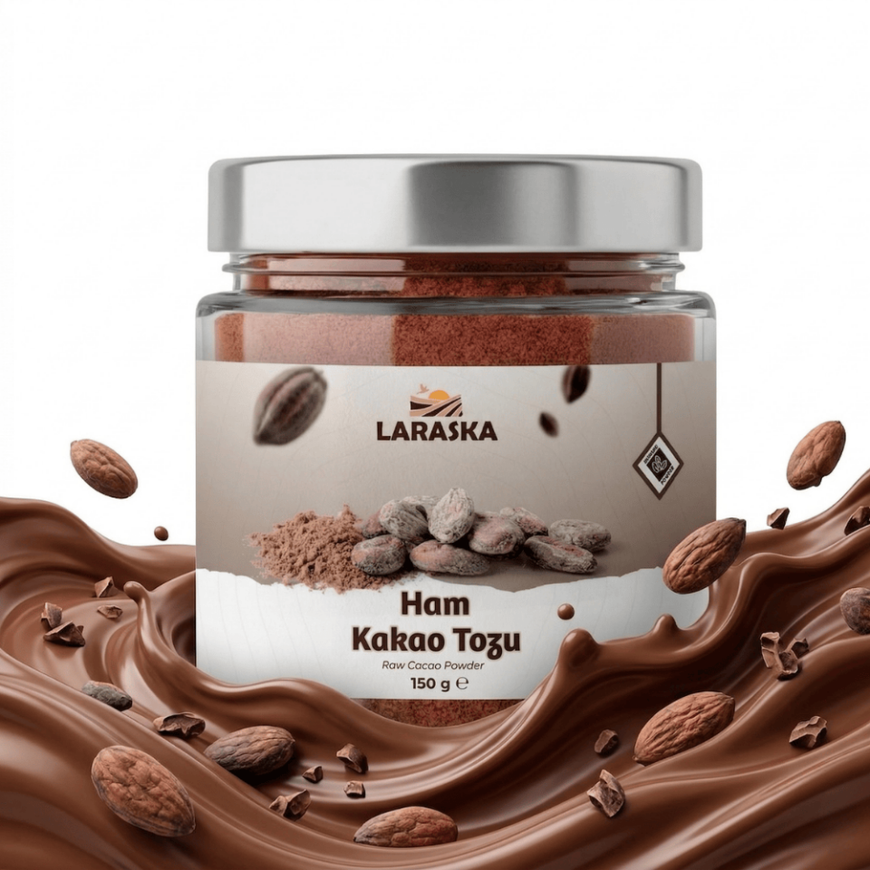 Çikolata Yapım Kiti Ham Kakao Tozu 150g Organik Tahin 300g Organik Hindistan Cevizi Yağı 150ml