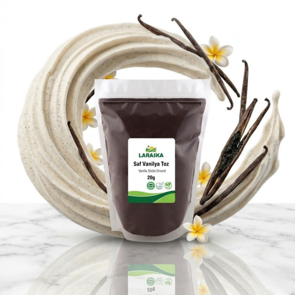 Saf Vanilya Toz 20g Gerçek Vanilya Tozu Vanilla Sticks Ground