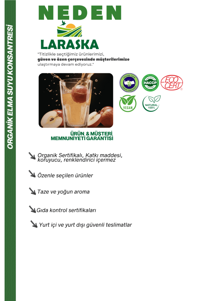 Organik Elma Suyu Konsanteresi 330g x 3 Aile Boyu Avantajlı Paket