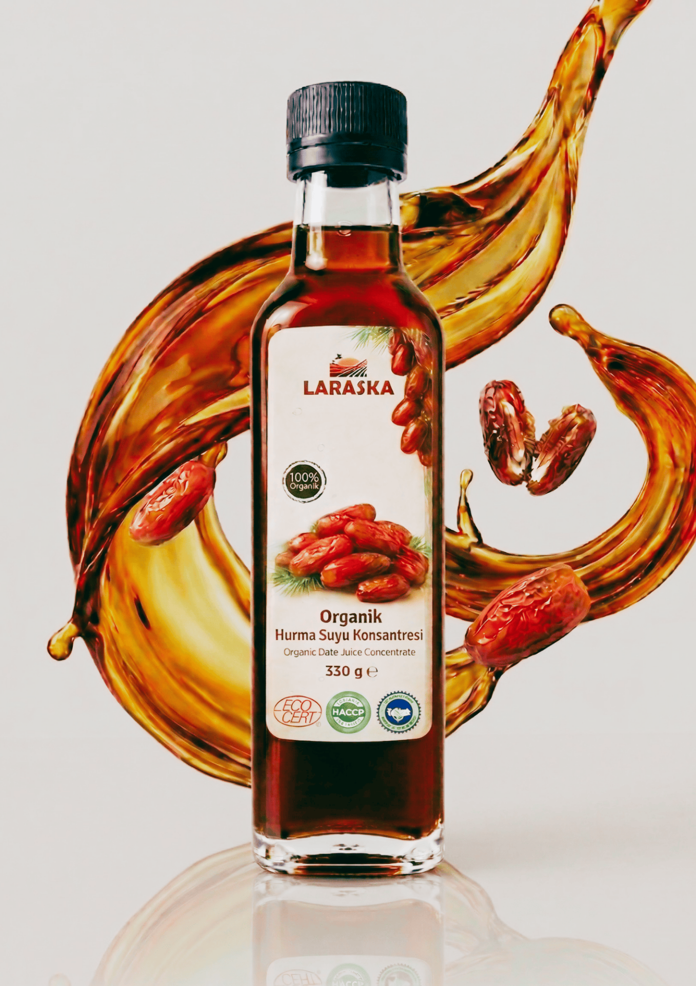 Organik Hurma Suyu Konsanteresi 330g Date Juice Concentrate