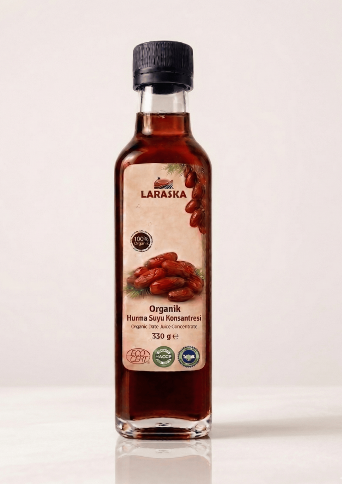 Organik Hurma Suyu Konsanteresi 330g Date Juice Concentrate