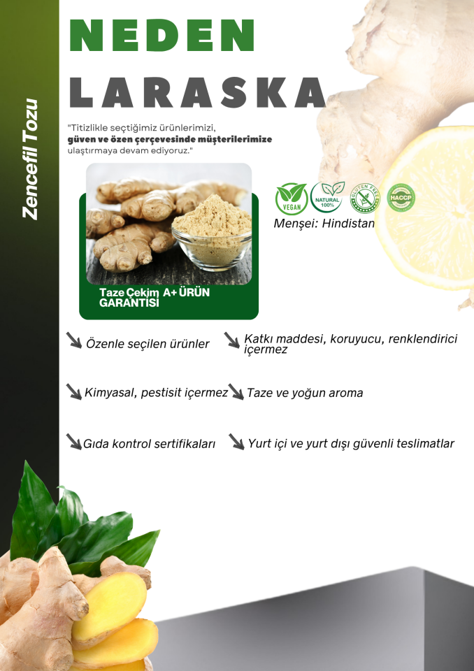 Zencefil Tozu 50g Ginger Ground