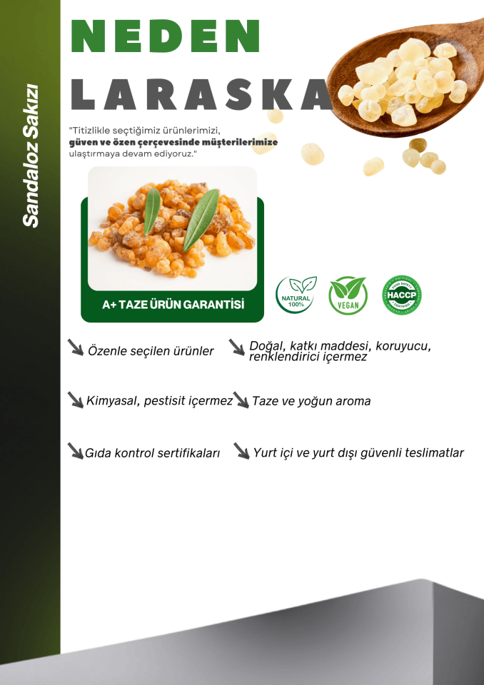 Sandaloz Sakızı 100g Sandalwood Gum