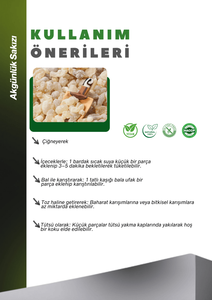 Akgünlük Sakızı 50g Sandaloz Sakızı 50g Set Avantajlı