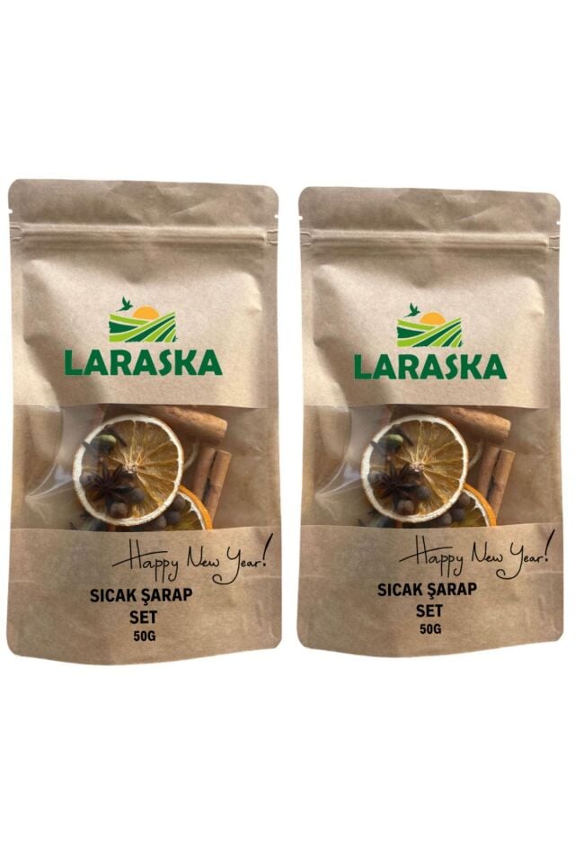 2 adet Premium Sıcak Şarap Seti 50g Wine Spice 50g Yılbaşı Seti Özel