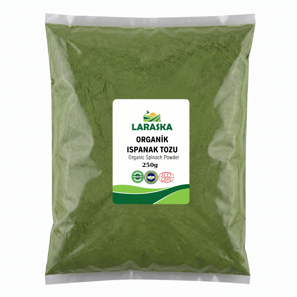 Organik Ispanak Tozu 250g Organic Spinach Powder