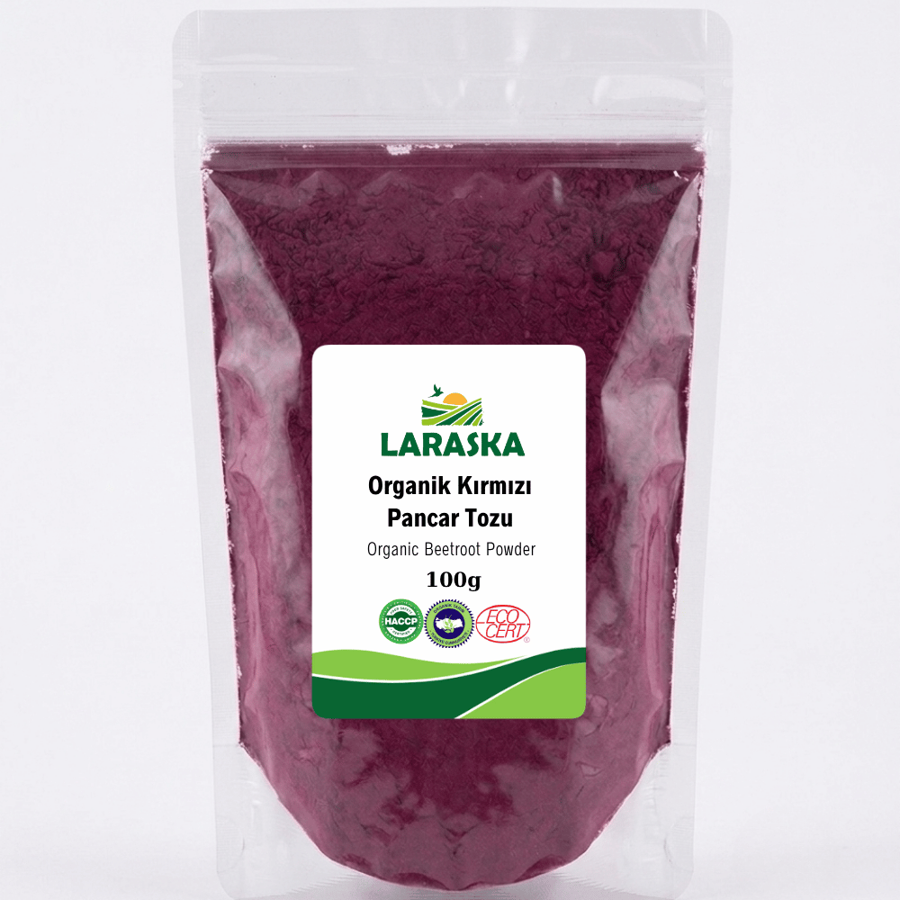 Organik Kırmızı Pancar Tozu 100g Organic Beetroot Powder