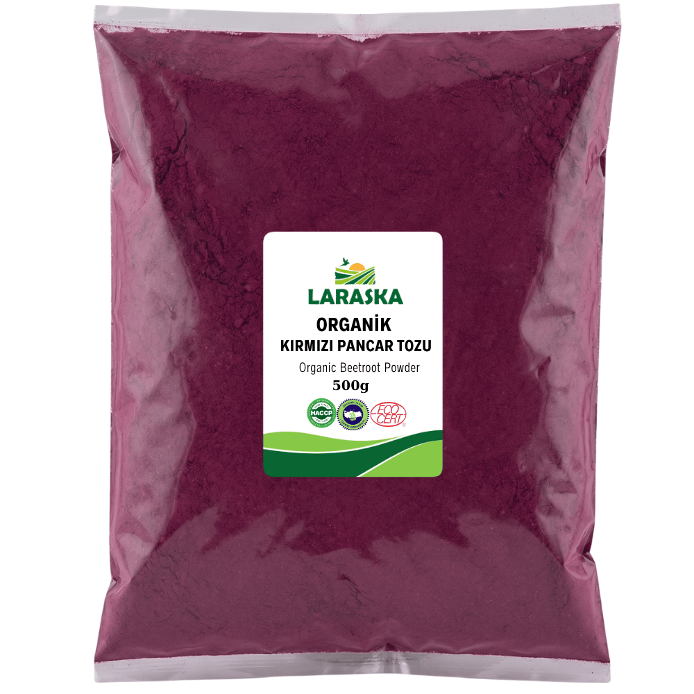 Organik Kırmızı Pancar Tozu 500g Organic Beetroot Powder