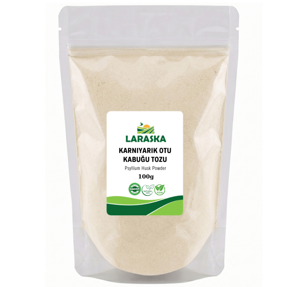Karnıyarık Otu Kabuğu Tozu 100g Psyllium Husk Powder