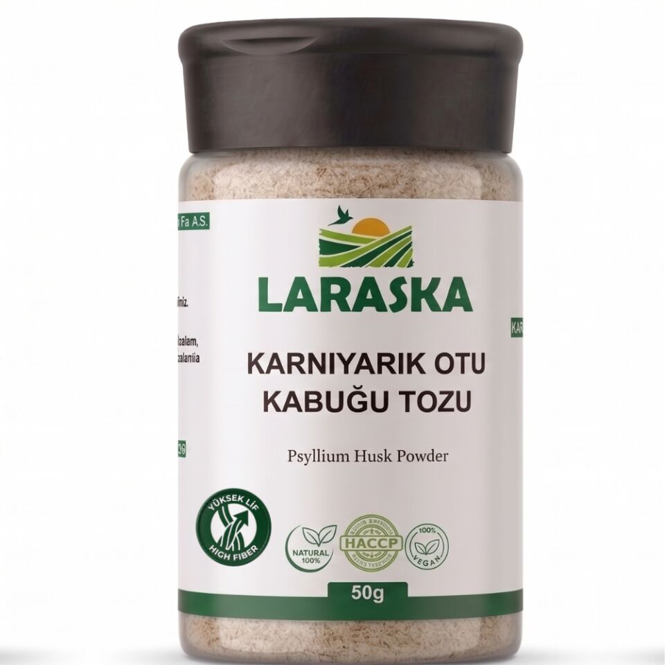 Karnıyarık Otu Kabuğu Tozu 500g Psyllium Husk Powder