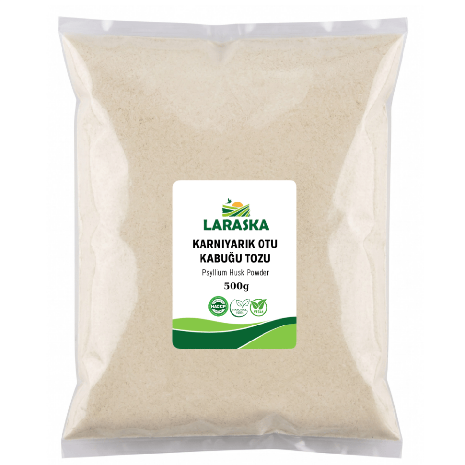 Karnıyarık Otu Kabuğu Tozu 500g Psyllium Husk Powder
