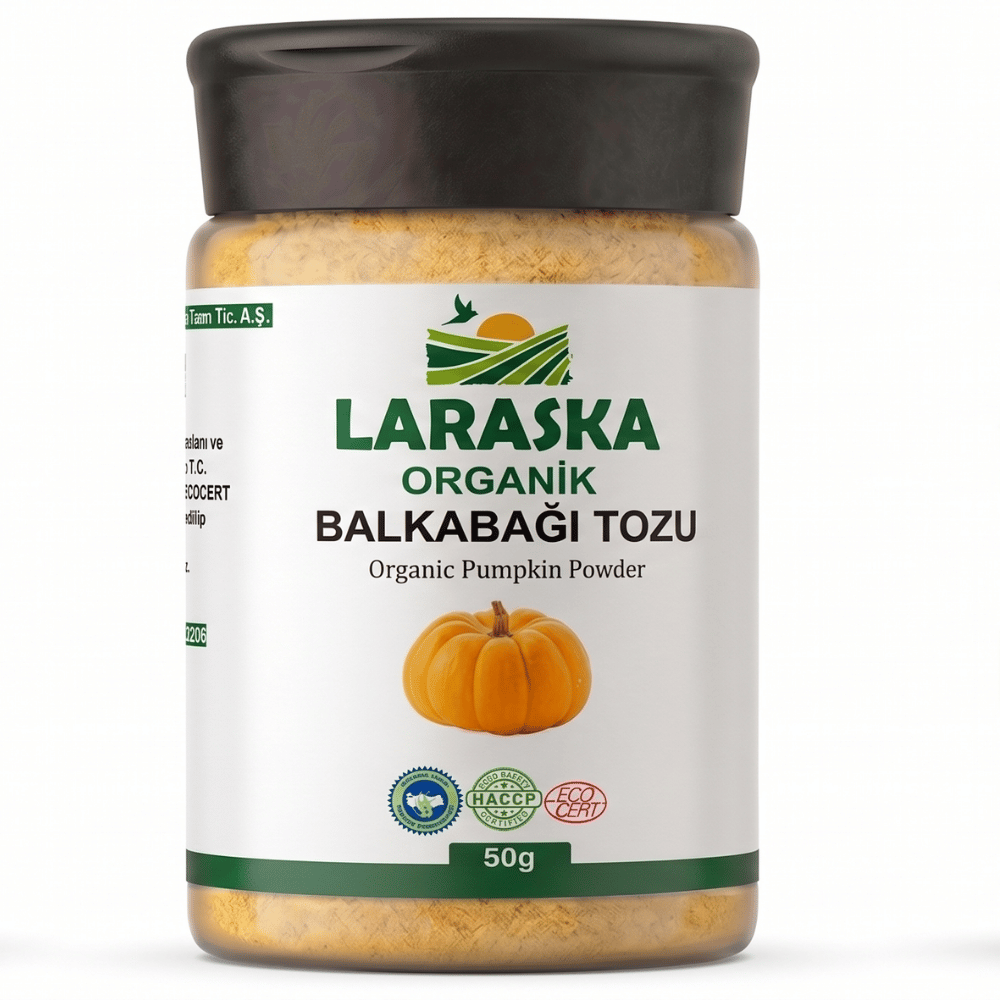 Organik BalkabağıTozu 50g Organic Pumpkin Powder