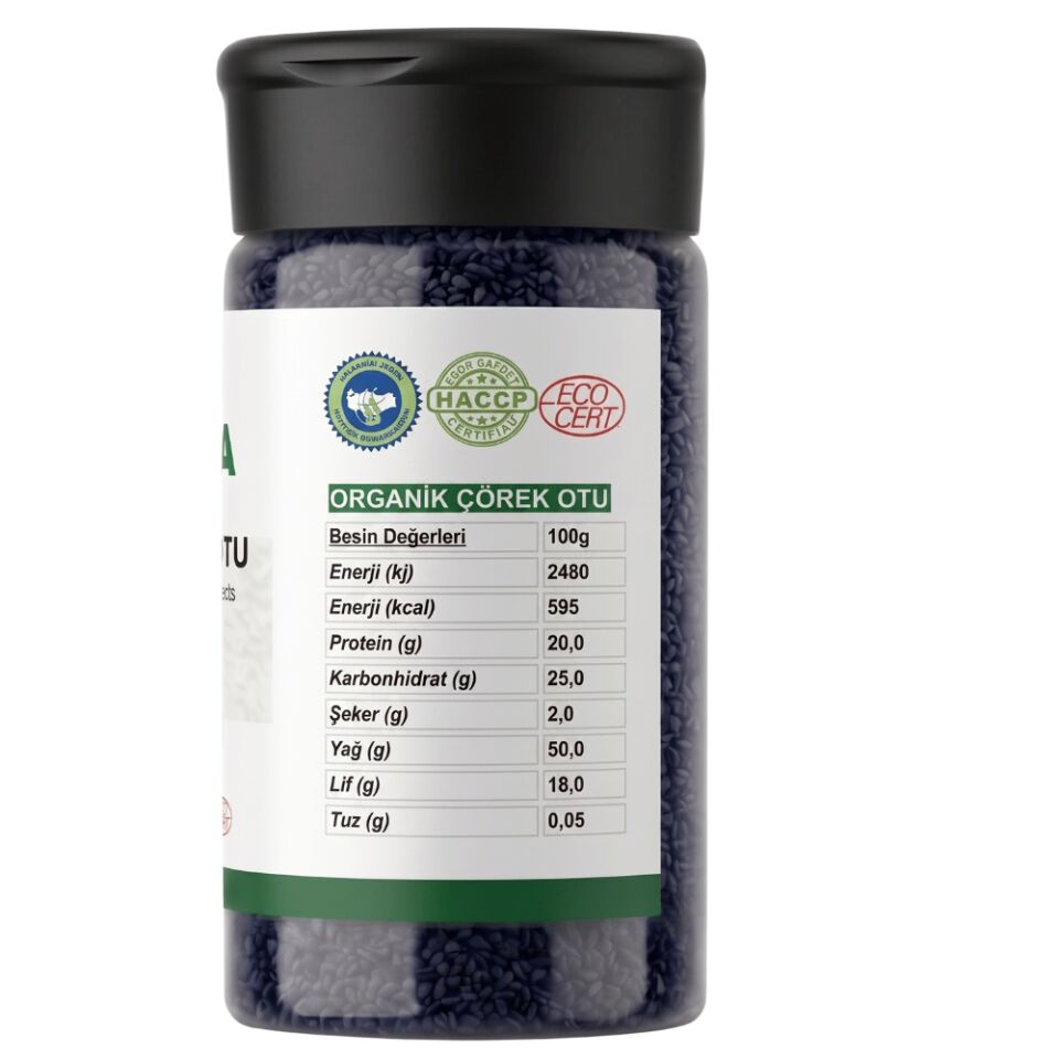 Organik Çörek Otu 500g Organic Black Cumin Seeds