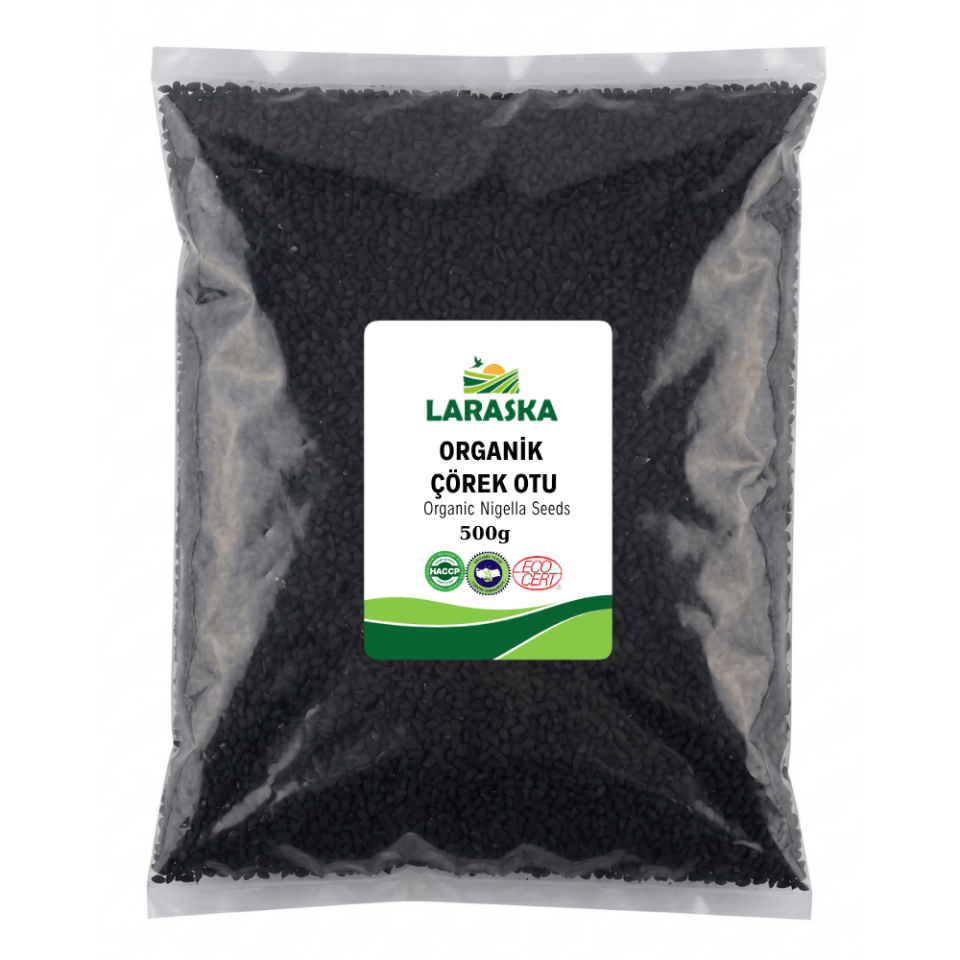 Organik Çörek Otu 500g Organic Black Cumin Seeds