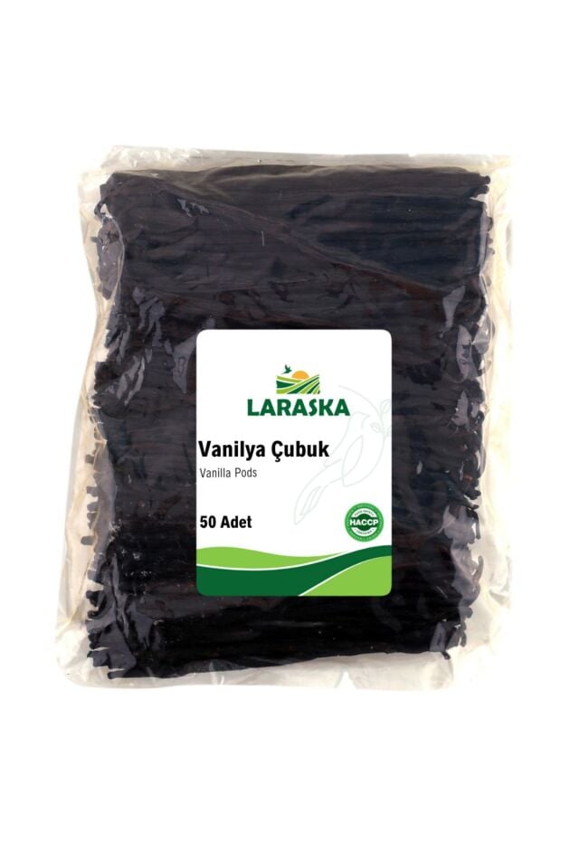 Vanilya Çubuk 50 Adet Doğal Gerçek Vanilya - Vanilla Pods 50qty