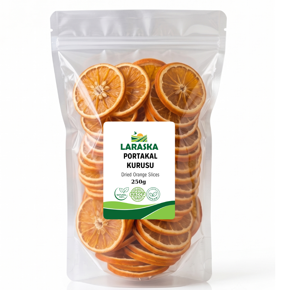 Kurutulmuş Portakal Dilimi 250g - Dried Orange Slices