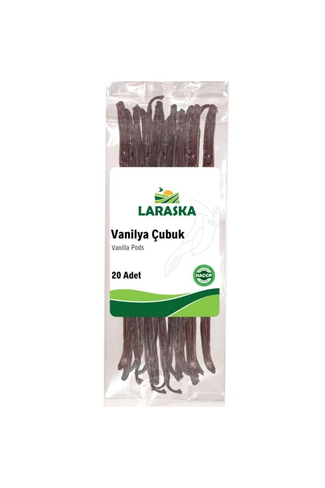 Vanilya Çubuk 20 Adet Doğal Gerçek Vanilya - Vanilla Pods 20qty