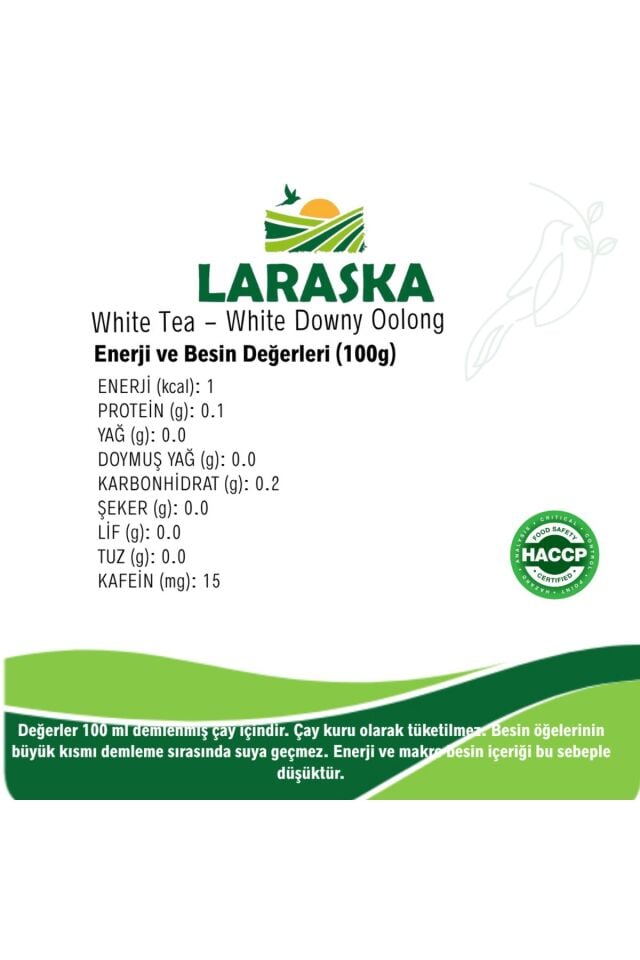 Beyaz Çay 250g (White Downy Oolong) – %100 Doğal Beyaz Çay