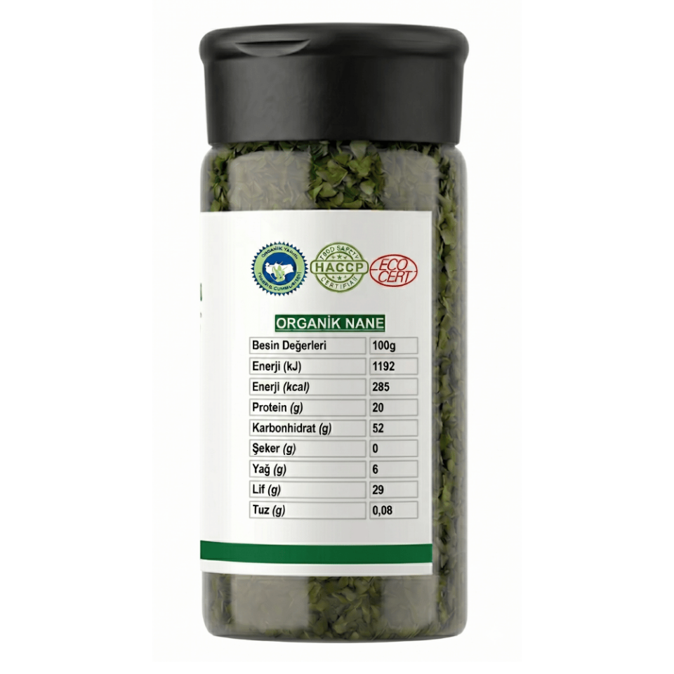 Organik Nane 20g - Organic SpearMint 50g