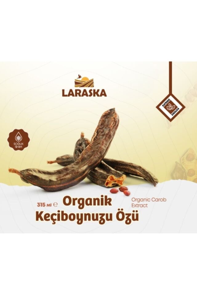 Organik Keçiboynuzu Özü 315gr Organic Carob Extract 315ml -katkısız, Şekersiz, Doğal Enerji Kaynağı