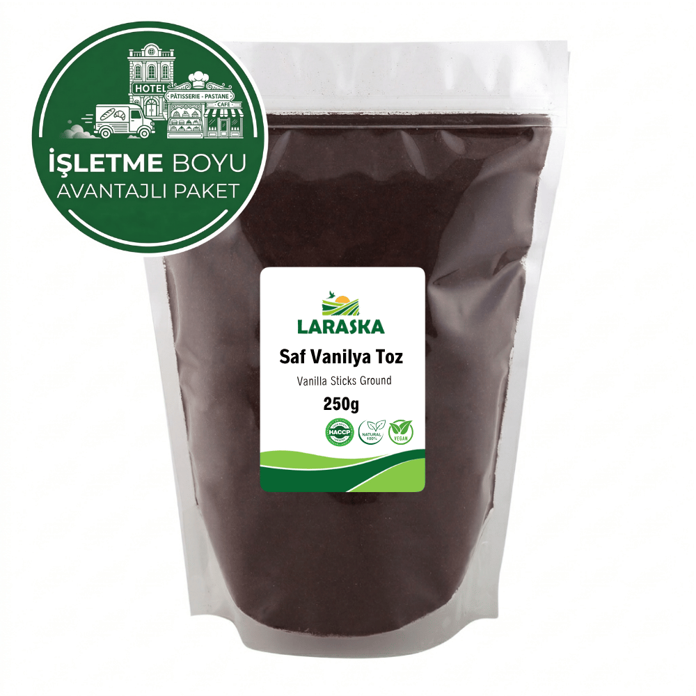 Saf Vanilya Toz 250g Gerçek Vanilya Tozu Vanilla Sticks Ground