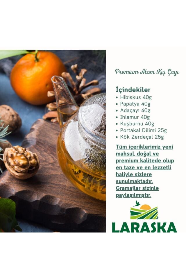 Premium Atom Kış Çayı 250g